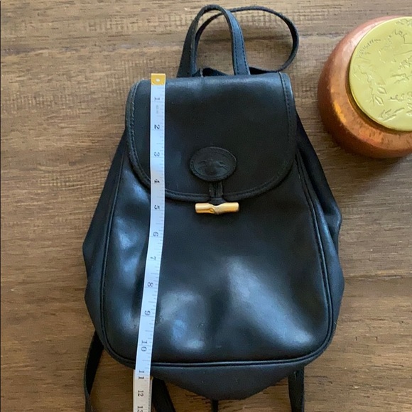 Longchamp Bags Vintage Longchamp Leather Backpack Poshmark
